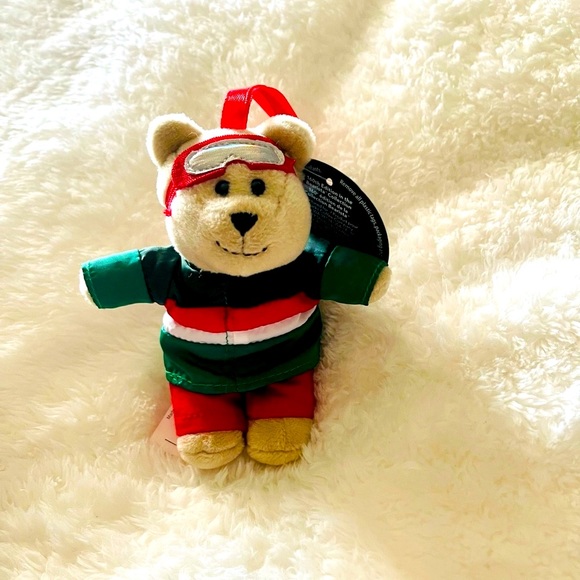 Starbucks 2019 Bearista Bears Christmas Holiday Plush Ornament Tree NEW - Picture 2 of 6